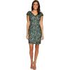 image:imageAdrianna Papell Womens Aubrey LACE Sheath Dress HunterBisque 16
