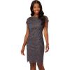 image:imageAdrianna Papell Womens Beaded Cocktail DressGunmetal