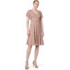 image:imageAdrianna Papell Womens Beaded Flutter DressRose Gold