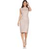 image:imageAdrianna Papell Womens Embroidered Lace Midi DressDusty Rose