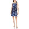 image:imageAdrianna Papell Womens Issn Tp Sleevless Fit N FlareBlueMulti