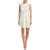 image:imageAidan Mattox Womens Sleeveless Lace Cocktail DressIvory