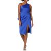 image:imageWomens One Shoulder Cocktail DressRoyal Sapphire