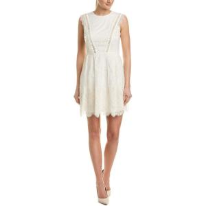 image:imageAidan Mattox Womens Sleeveless Lace Cocktail DressIvory