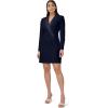 image:imageAdrianna Papell Crepe Tuxedo Sheath DressMidnight