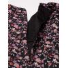 image:imageAdrianna Papell Ditsy Floral Jacquard ALine DressBlackRed Multi