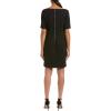 image:imageAdrianna Papell Micro Ottoman Lace Up Sheath DressBlack