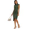 image:imageAdrianna Papell Womens Metallic Knit Sleeveless DressJungle