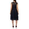 image:imageAdrianna Papell Womens Short Lace DressMidnight