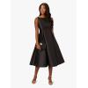 image:imageAdrianna Papell Womens Sleeveless MidLength Party Dress with VBackBlack