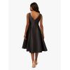 image:imageAdrianna Papell Womens Sleeveless MidLength Party Dress with VBackBlack