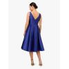 image:imageAdrianna Papell Womens Sleeveless MidLength Party Dress with VBackNeptune