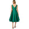 image:imageAdrianna Papell Womens Sleeveless MidLength Party Dress with VBackVivid Emerald