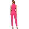 image:imageAdrianna Papell womens Knit Crepe Tuxedo JumpsuitCabaret Pink