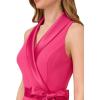 image:imageAdrianna Papell womens Knit Crepe Tuxedo JumpsuitCabaret Pink