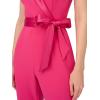 image:imageAdrianna Papell womens Knit Crepe Tuxedo JumpsuitCabaret Pink