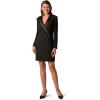 image:imageAdrianna Papell Crepe Tuxedo Sheath DressBlack