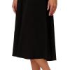 image:imageAdrianna Papell Womens Asymmetrical Seam Midi SkirtBlack