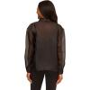 image:imageAdrianna Papell Womens Organza Woven Button Down Top WShell ButtonsBlack