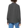 image:imageAdrianna Papell Womens Printed Button VNeck BlouseBlackIvory Small Dot