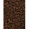 image:imageAdrianna Papell Womens Ruffle Tieneck Long Sleeve TopBlackCamel Basic Leopard