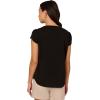 image:imageAdrianna Papell Womens Tulip Sleeve Knit TopBlack