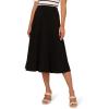 image:imageAdrianna Papell Womens Asymmetrical Seam Midi SkirtBlack