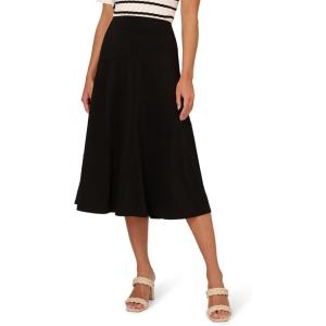 image:imageAdrianna Papell Womens Asymmetrical Seam Midi SkirtBlack