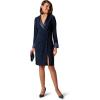 image:imageAdrianna Papell Combo Shawl Collar Midi Dress