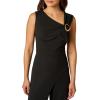 image:imageAdrianna Papell Knit Crepe JumpsuitBlack