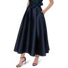 image:imageAdrianna Papell Lapel Mikado Ankle DressMidnight