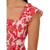 image:imageAdrianna Papell Seersucker Midi DressOrangeIvory