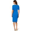 image:imageAdrianna Papell Stretch Crepe Bow Sheath Dress Cool Cobalt 16