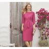 image:imageAdrianna Papell Womens Bow Sheath Dress with Three Quarter SleevesWatermelon Bliss