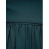 image:imageAdrianna Papell Womens One Shoulder Chiffon Gown  Long Evening Gown with Pleated Skirt Fitted Bodice amp Side Leg Slit Hunter 14
