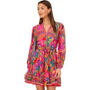 image:imageAdrianna Papell Seersucker Midi DressPink Multi