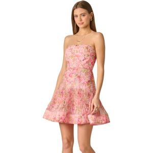 image:imageAdrianna Papell Seersucker Midi DressPink Multi2
