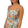 image:imageAidan Mattox Womens Fit and Flare Printed TDressCoral Multi