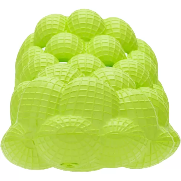 BRONAX Bubble Slides for Adults and Kids  Ultra Cushioned Funny Lychee Massage SlippersGreen