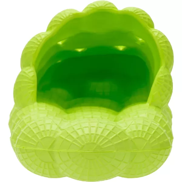 BRONAX Bubble Slides for Adults and Kids  Ultra Cushioned Funny Lychee Massage SlippersGreen