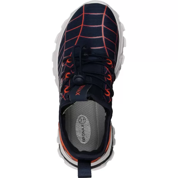 BRONAX LittleBig Boys Tennis Shoes  Comfortable amp Lightweight Sneakers for KidsBlueOrange