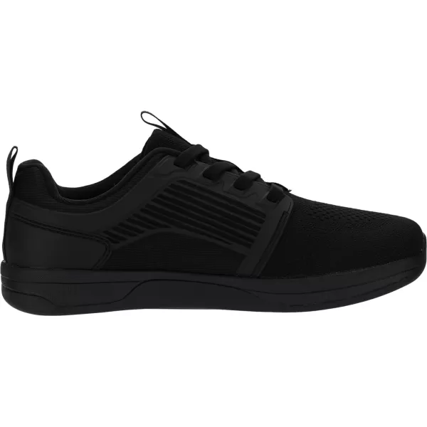 BRONAX Mens Zero Drop Training Shoes with Wide Toe Box  Rubber OutsoleS21  Black