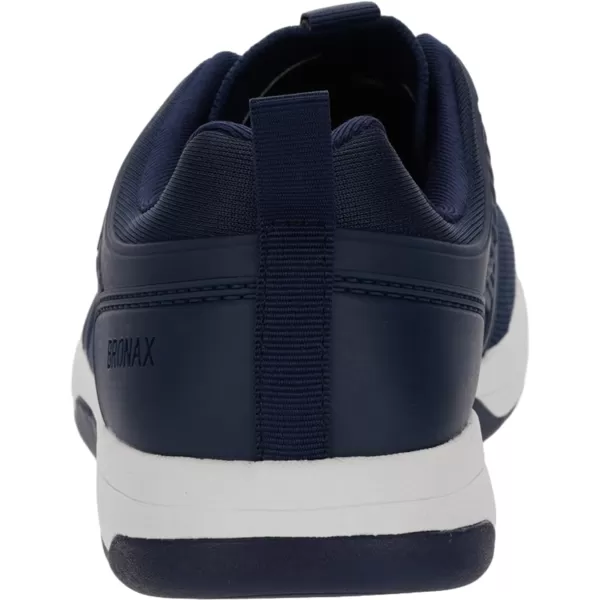 BRONAX Mens Zero Drop Training Shoes with Wide Toe Box  Rubber OutsoleS21  Blue