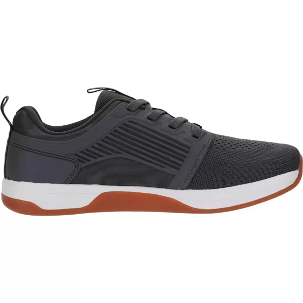 BRONAX Mens Zero Drop Training Shoes with Wide Toe Box  Rubber OutsoleS21  Grey