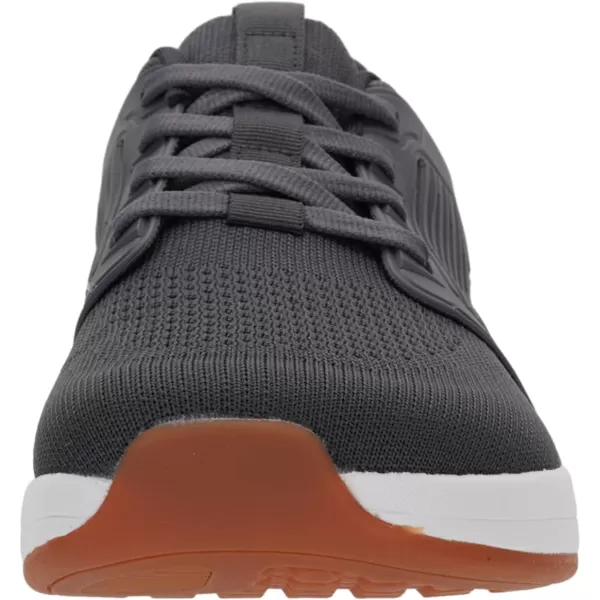 BRONAX Mens Zero Drop Training Shoes with Wide Toe Box  Rubber OutsoleS21  Grey