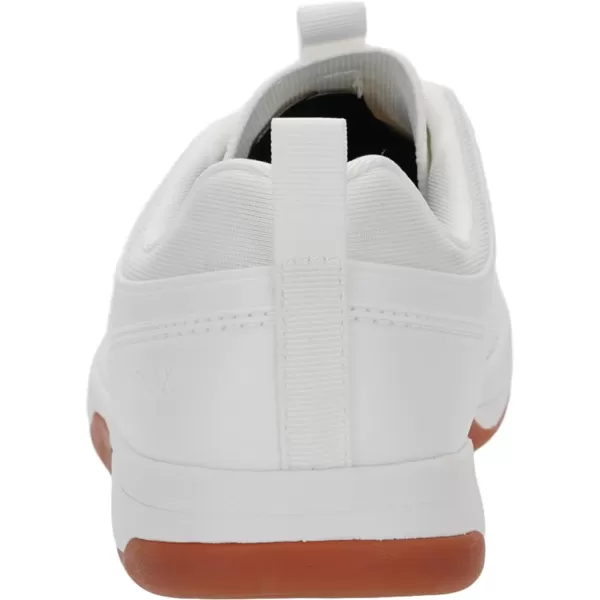 BRONAX Mens Zero Drop Training Shoes with Wide Toe Box  Rubber OutsoleS21  White