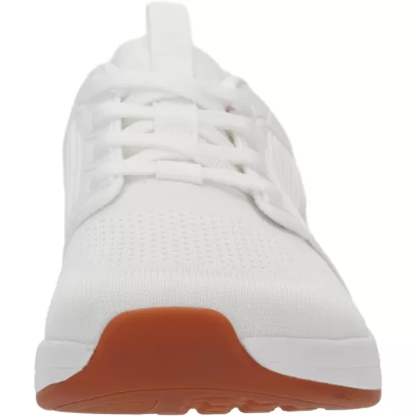 BRONAX Mens Zero Drop Training Shoes with Wide Toe Box  Rubber OutsoleS21  White