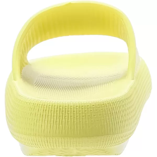 BRONAX Pillow Slippers for Women and Men  House Slides Shower Sandals  Extremely Comfy  Cushioned Thick SoleLemon Yellow