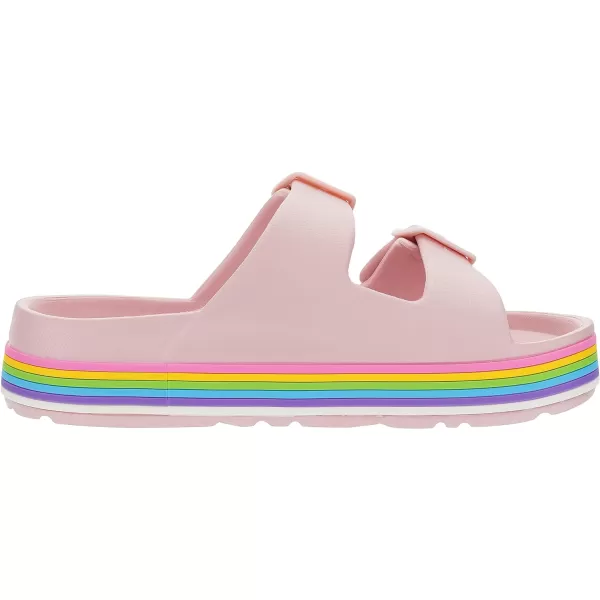BRONAX Womens Adjustable Two Strap Arch Support Sandals Double Buckle Cloud Slides Size 9 Plantar Fasciitis Orthopedic Orthotic Plastic Pillow Slipper PinkBRONAX Womens Adjustable Two Strap Arch Support Sandals Double Buckle Cloud Slides Size 9 Plantar Fasciitis Orthopedic Orthotic Plastic Pillow Slipper Pink