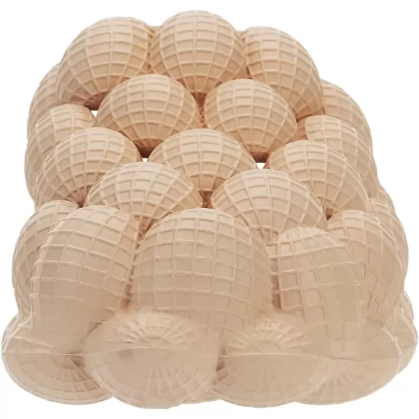 BRONAX Bubble Slides for Adults and Kids  Ultra Cushioned Funny Lychee Massage SlippersBrown